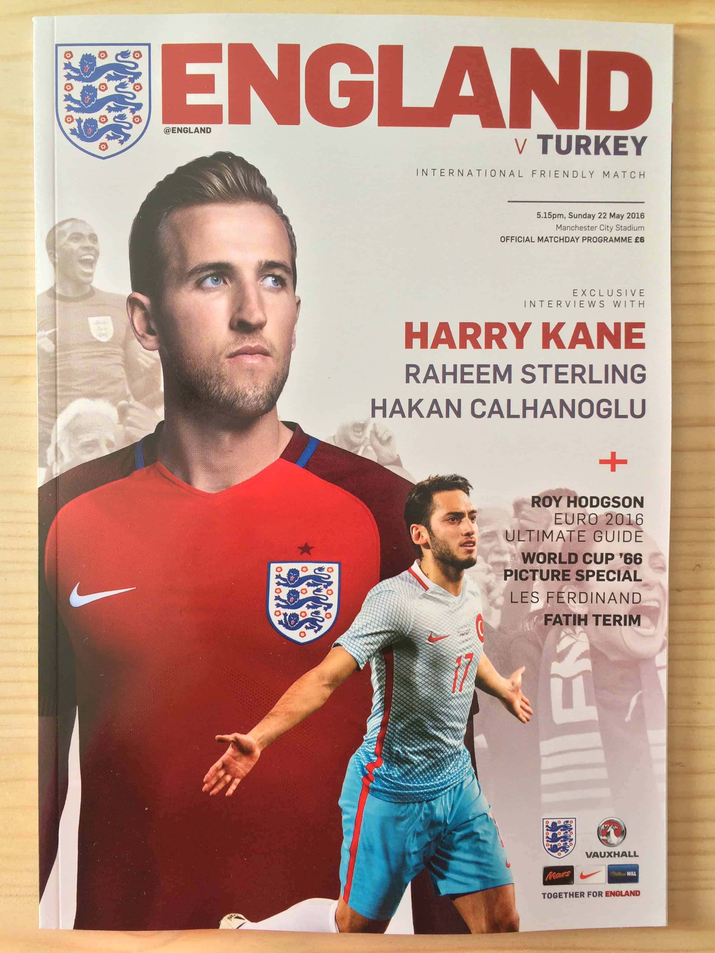 England v Turkey